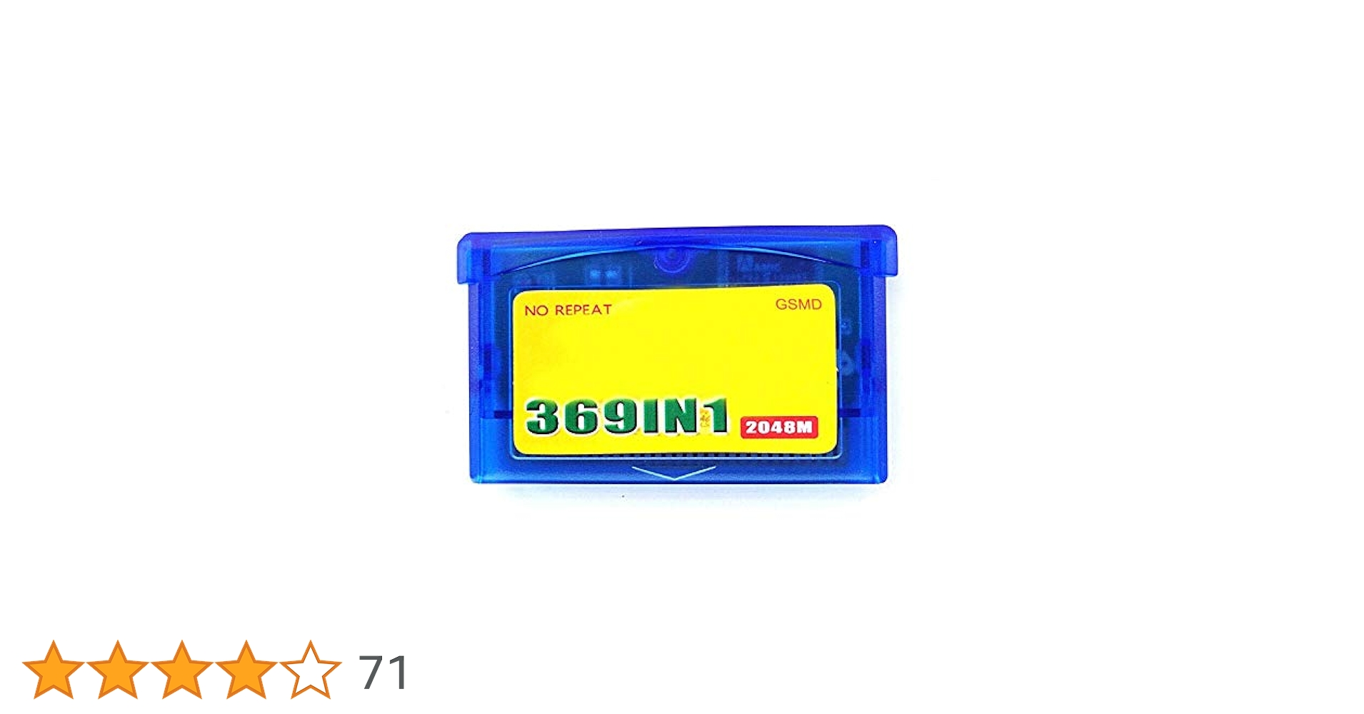 369 in 1 アドバンス 369 in 1 アドバンス 369 in 1 Game Boy Advance - Game